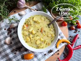 Zupa kalafiorowa z ziemniakami